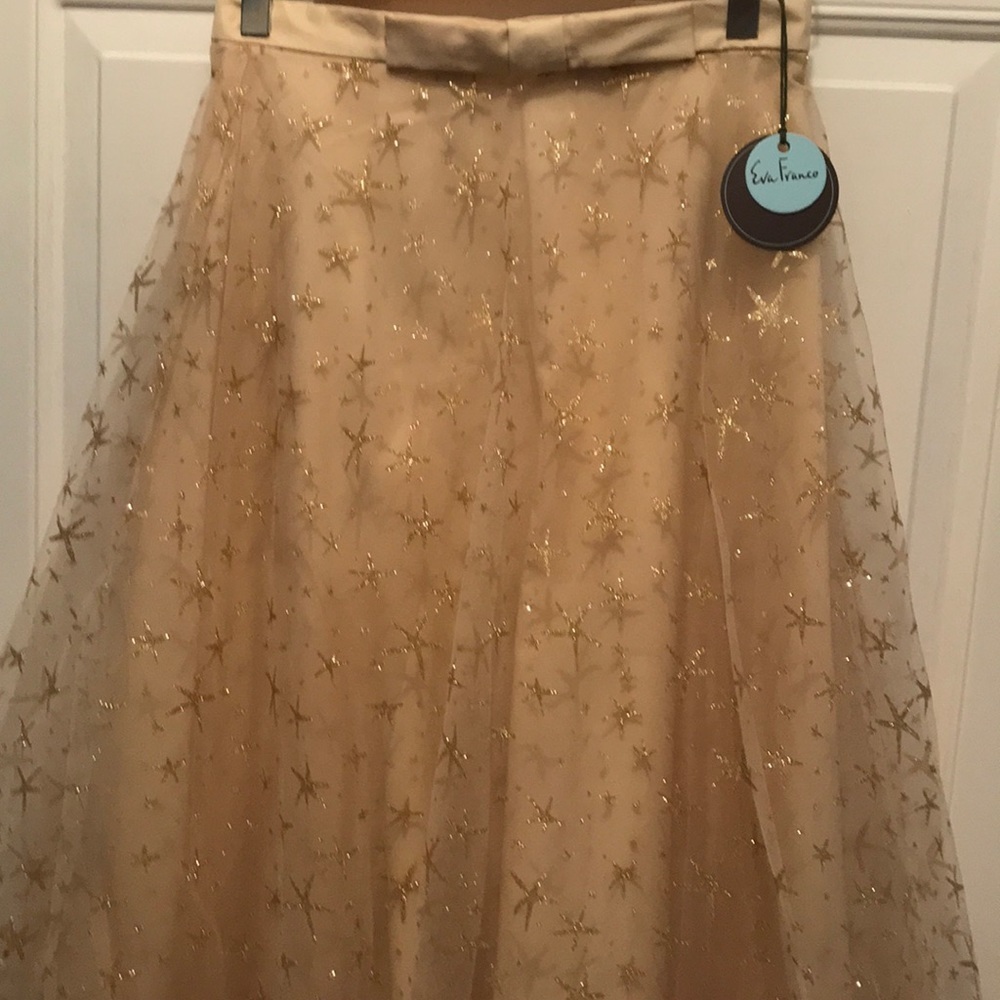 Anthropologie Eva Franco tulle Star ⭐️ skirt 6 💫 - Picture 3 of 7
